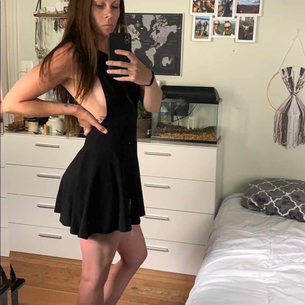 SM Black American Apparel Backless Mini Dress